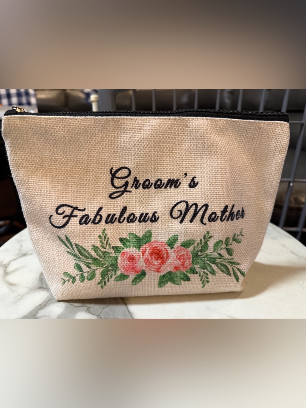 Mother of the Groom Cosmetic Bag